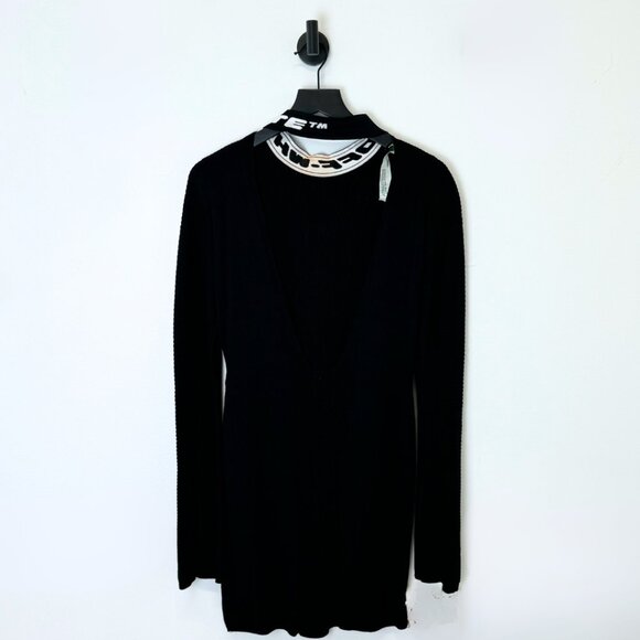 Off White Turtle Neck Dress - Picture 2 of 2